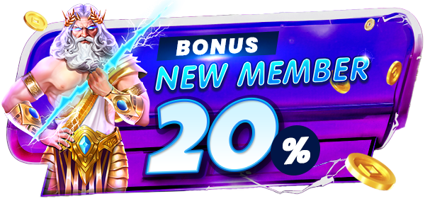 Bonus New Member 20%